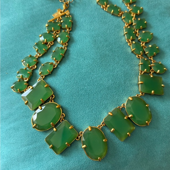 Kate Spade Green and Gold Necklace - Picture 5 of 5